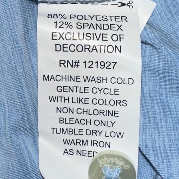 Men's Johnnie-O Featherweight Huron Super Soft Gulf Blue Size XXL - Picture 7 of 8